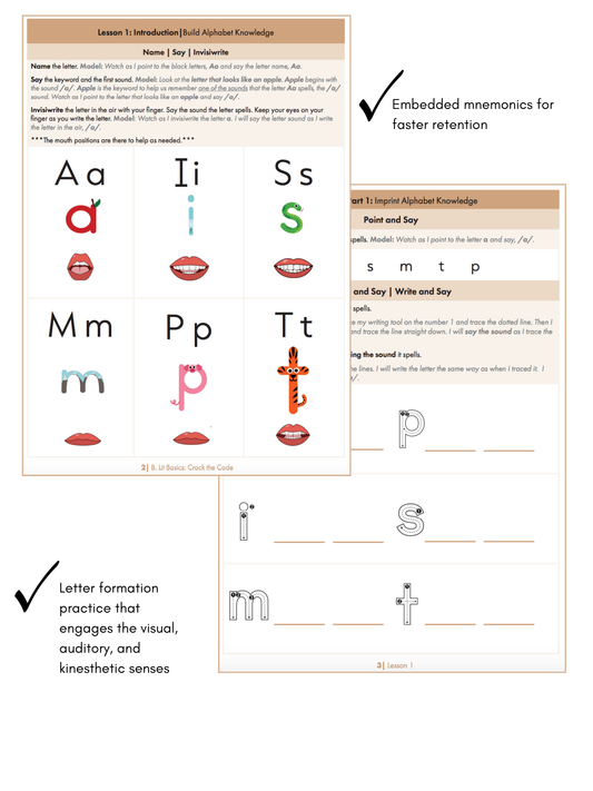 Level 1A | B.Lit Basics Crack the Code Workbook