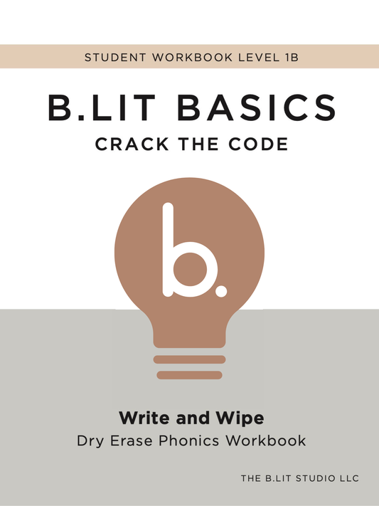 Level 1B | B.Lit Basics Crack the Code Workbook