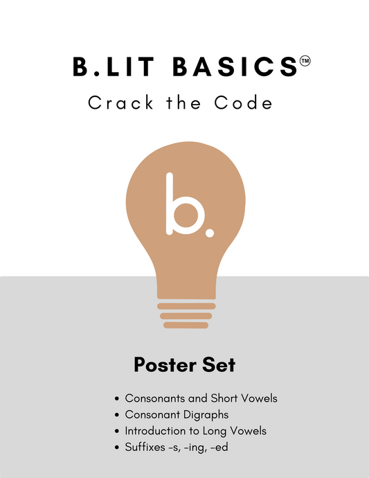 B.Lit Basics Printable Flashcards and Posters (Digital Download)